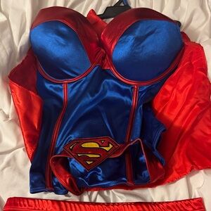 DC Comics Red and Blue Superhero XL